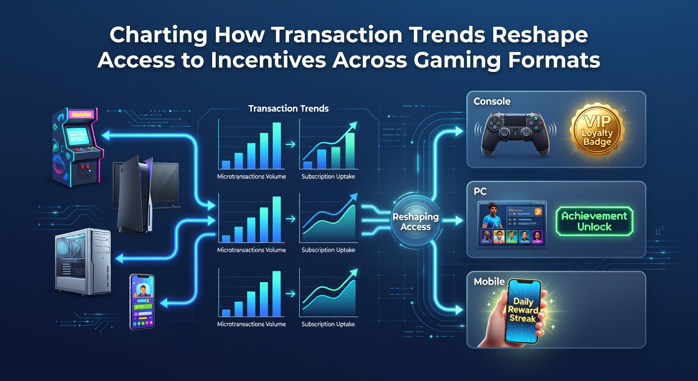 Infographic illustrating regional payment trends and incentive activation across gaming formats