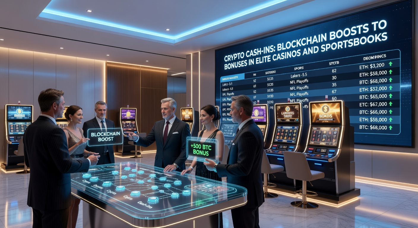 Close-up of a smartphone screen showing a crypto wallet depositing into a sportsbook app, with bonus notifications popping up amid live odds for major sports events