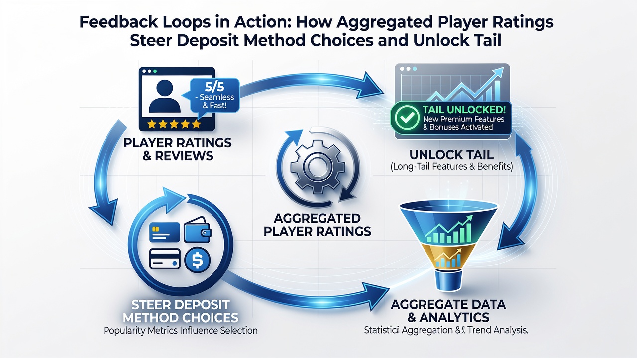 Chart showing aggregated player ratings guiding tailored welcome perks and deposit selections in sports and bingo platforms