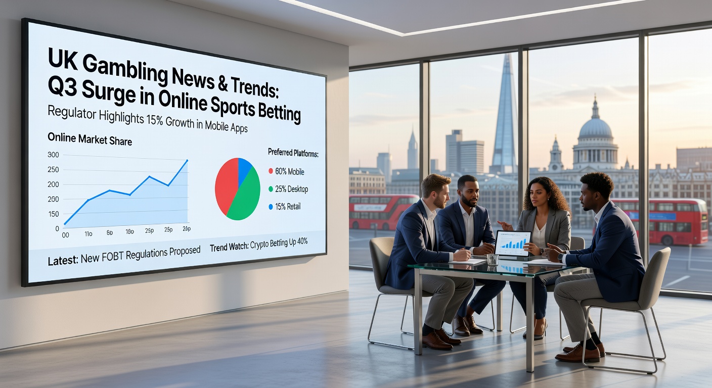 Graph showing upward trends in UK gambling transactions and spending for early 2026