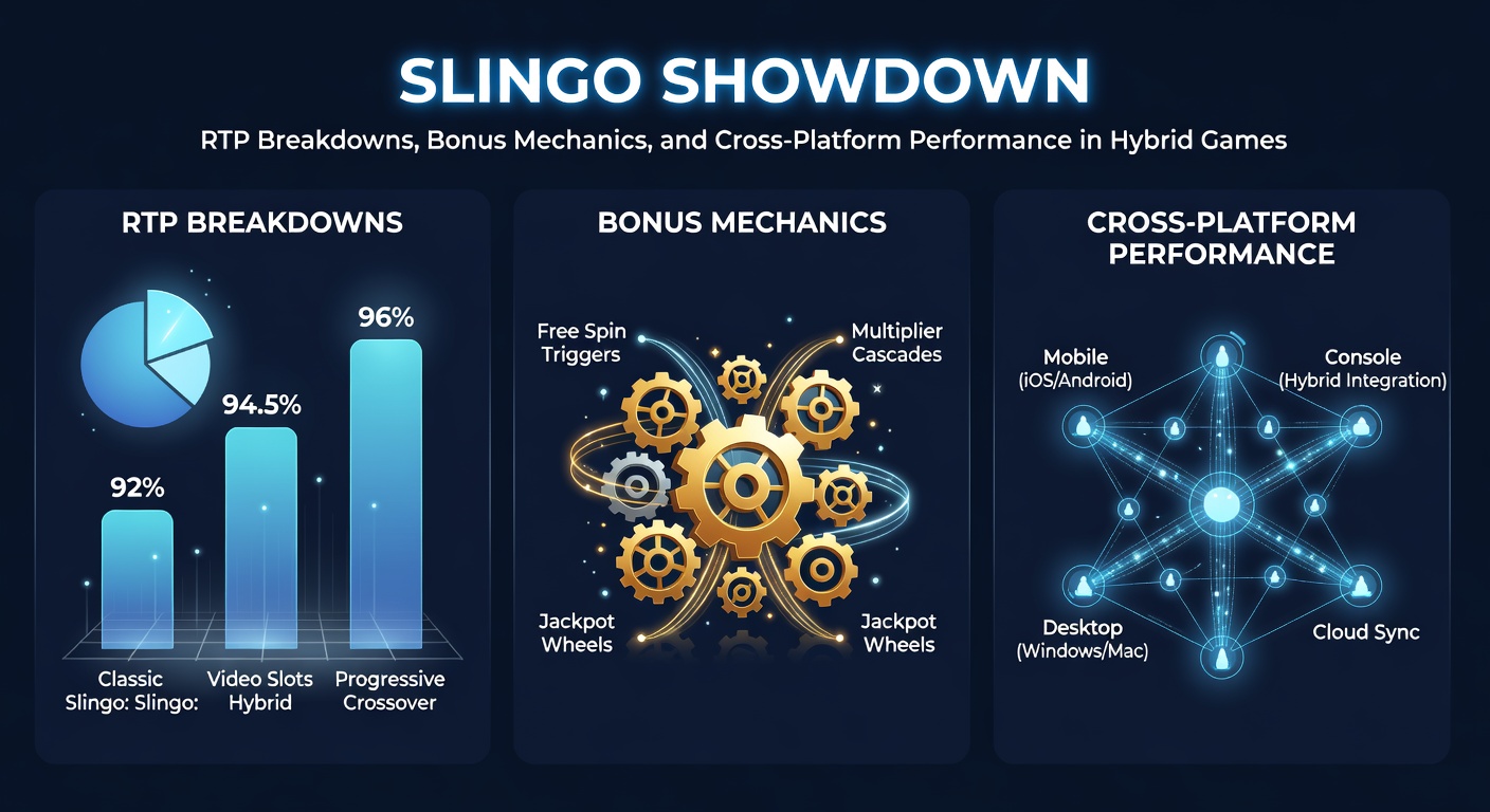 Close-up of Slingo Showdown bonus activation with exploding wilds, multiplier trails, and cross-device synchronization on mobile and desktop